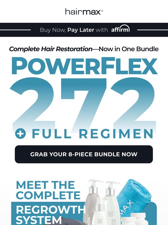 Save Big on Your Complete Regrowth Routine