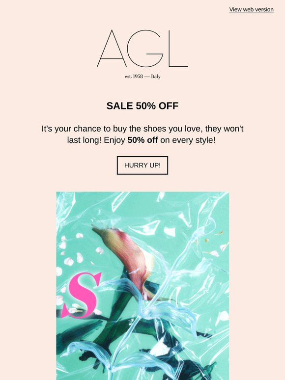 SALE 50% OFF