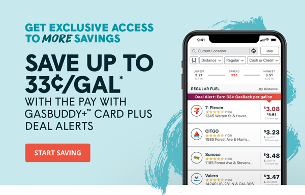 Save up to 33¢/gal