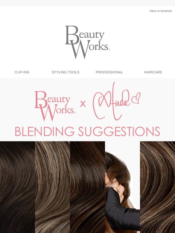 Suggested blends for our Huda collection 👉