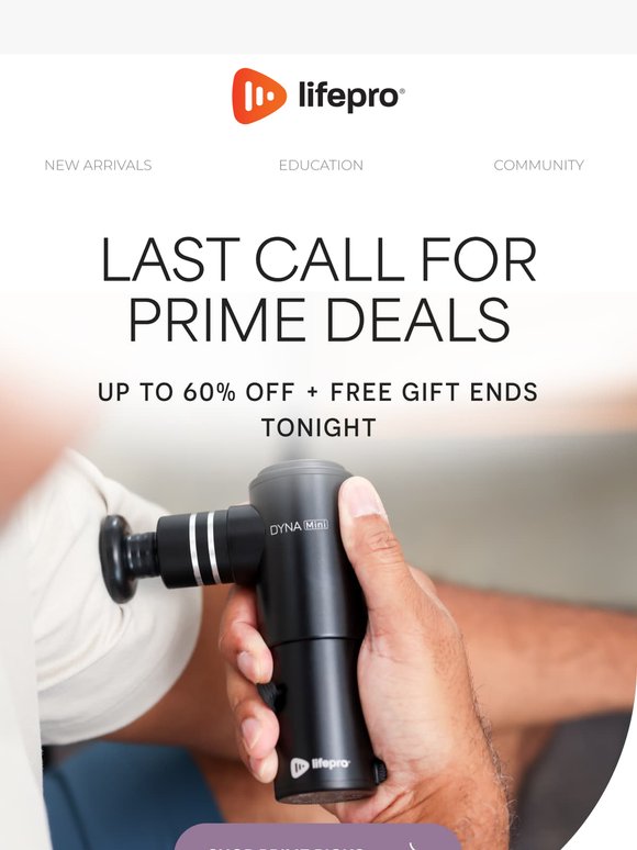 Final Hours to Save Big on Prime