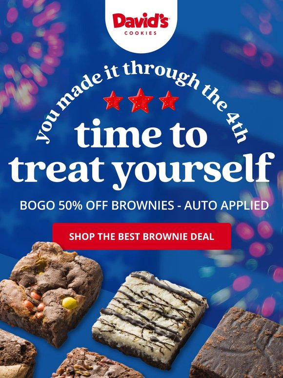 🎇 Last Day to Treat Yo-Self: BOGO 50% Off