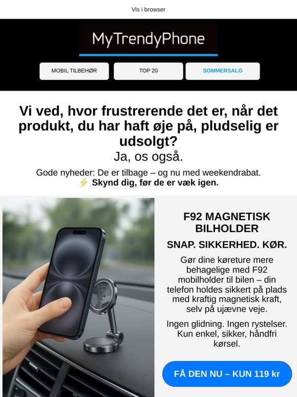 Gæt, hvad der er tilbage på lager 👀