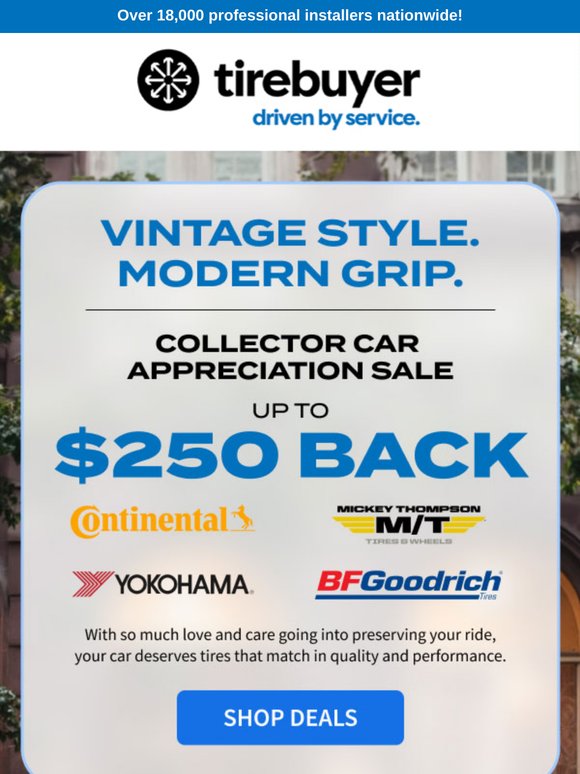 Celebrate Collector Car Day: Up to $250 BACK 🔥