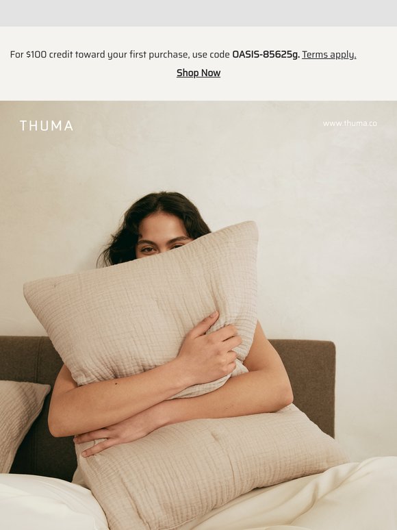 Introducing Cocoon Cotton Bedding.