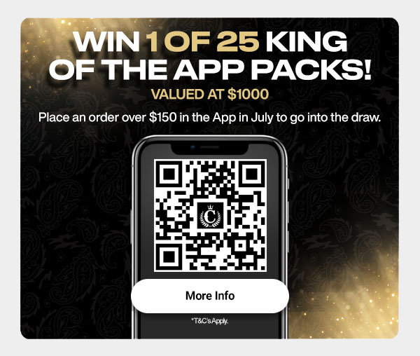 Win 1 of 25 King of the app packs. More info