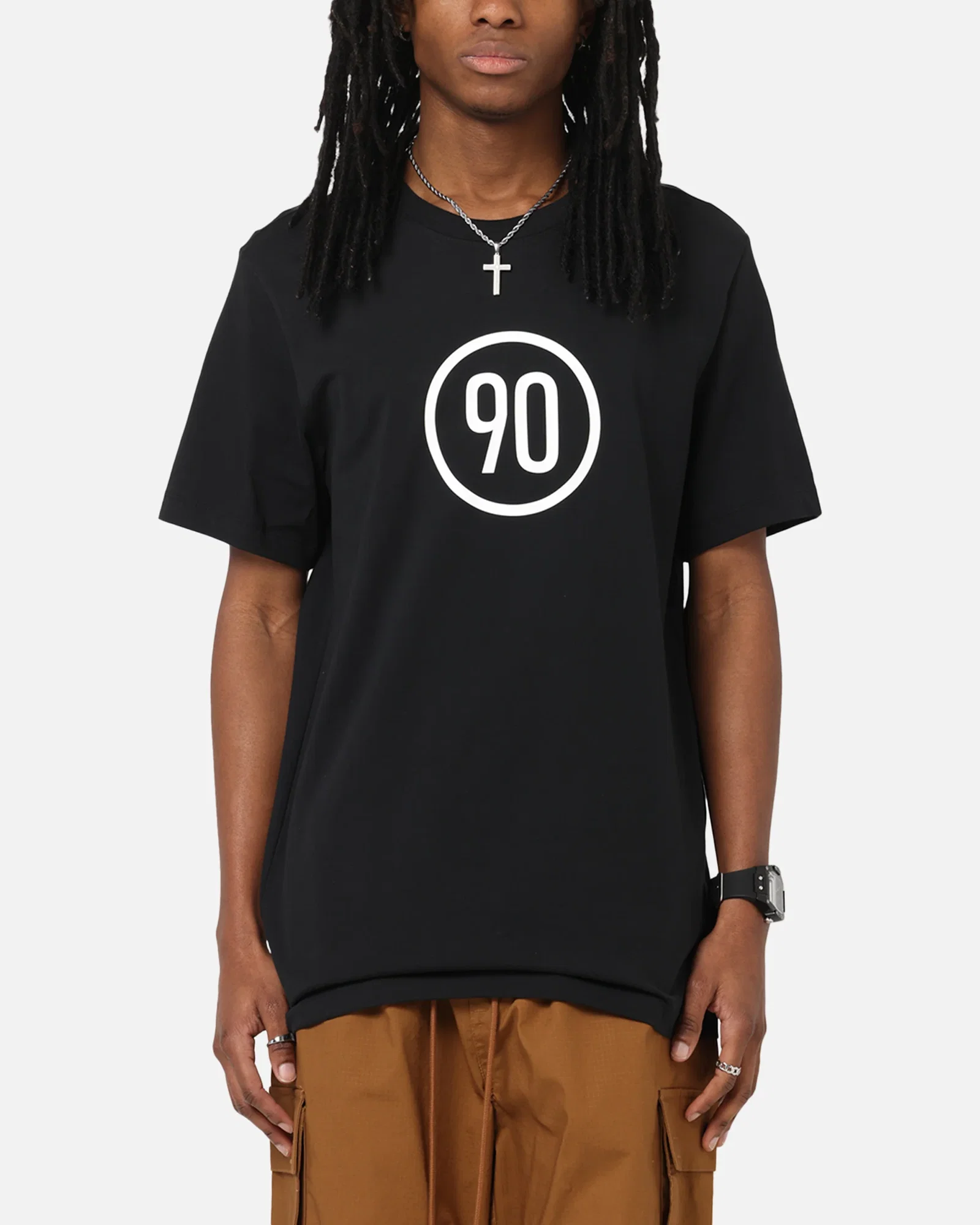 Image of Nike Total 90 Soccer T-Shirt Black