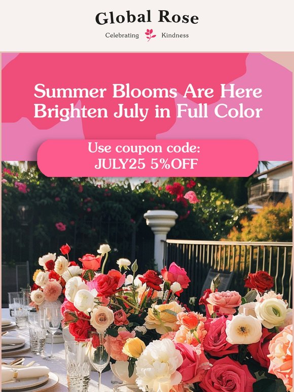 Brighten July in Full Color 🌻
