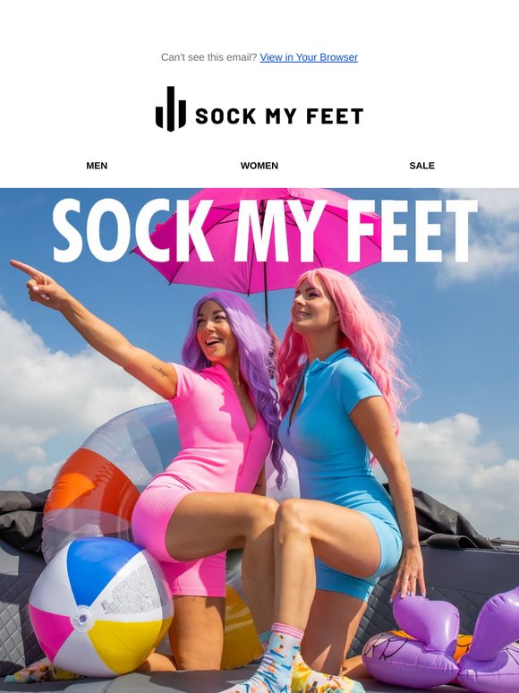 Geef je voeten een party met frisse prints! 🌈🦄