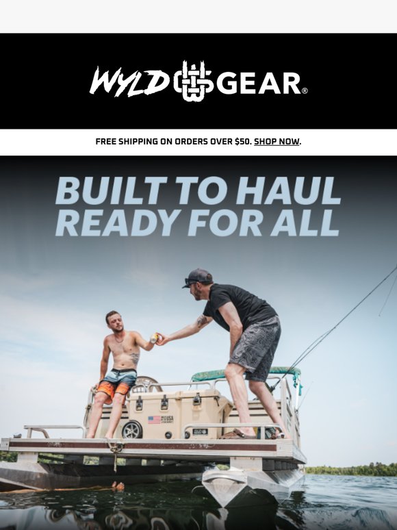 Built to Haul. Ready for All. Coolers & Bottles That Keep Up!