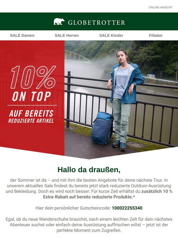 Dein exklusiver 10% Gutschein wartet auf dich