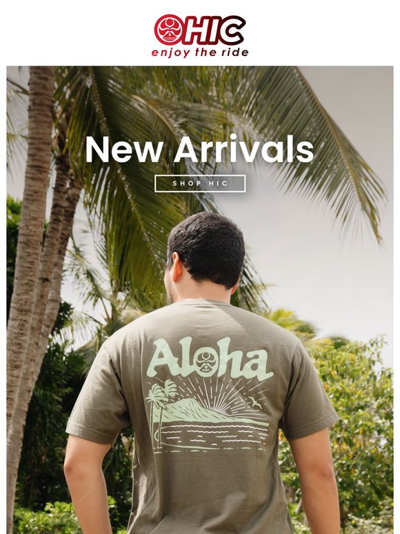 Happy Aloha Friday - NEW HIC! 😎