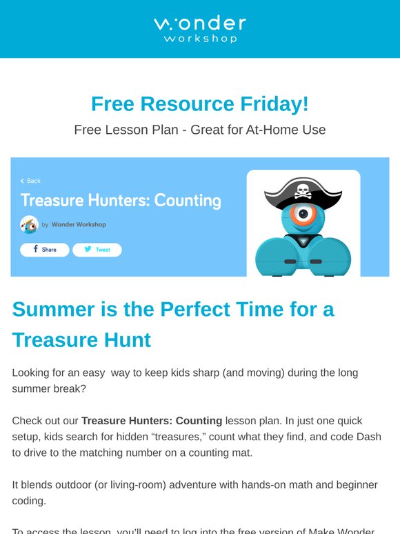 FRF 🏝️ Treasure Hunter Activity