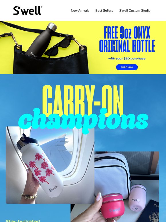Ready for Takeoff? So Are These S'wells