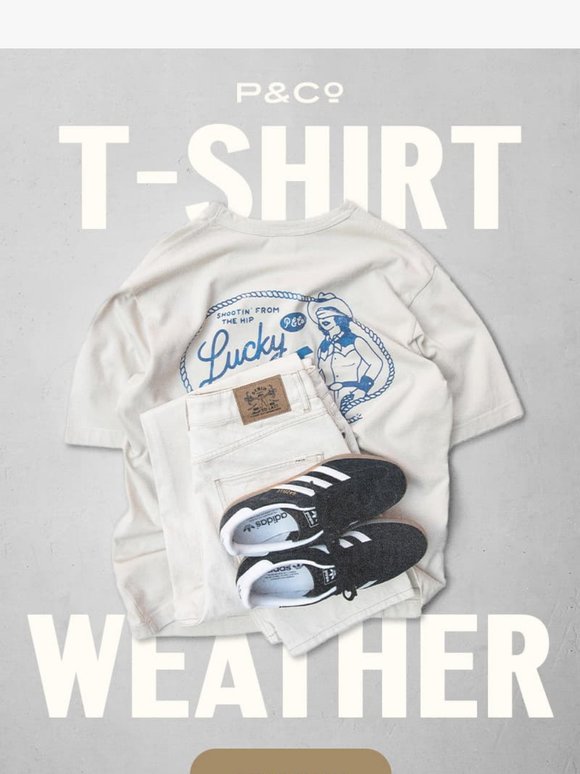 15% OFF All Orders + Perfect T-Shirt Weather! 🌞