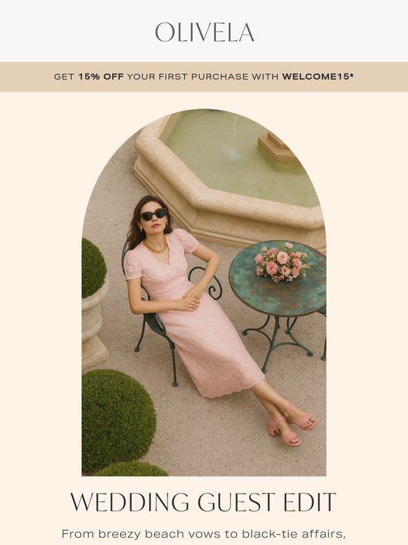 Summer wedding on the calendar? We’ve got you.