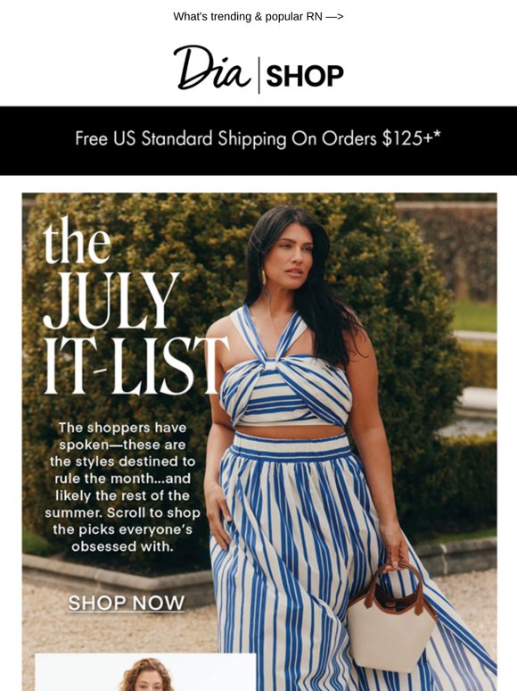 The July It-List 💖
