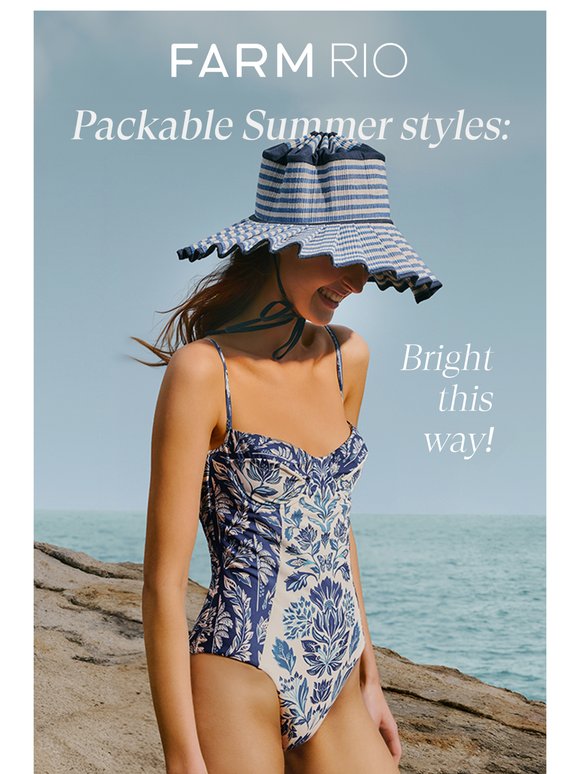 Packable Summer styles? Bright this way!