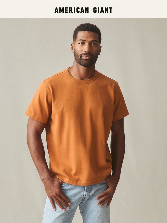 Everest Tee Now in Leather Brown