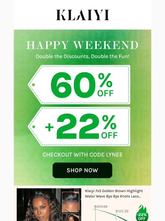 [Email Only] YOUR TURN TO GET 82% OFF