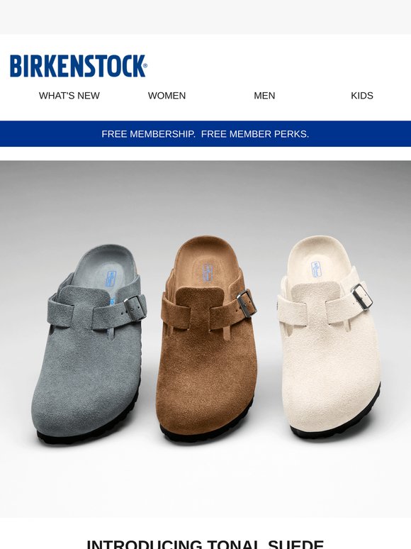 Introducing Tonal Suede in Dark Tea, New Navy & more