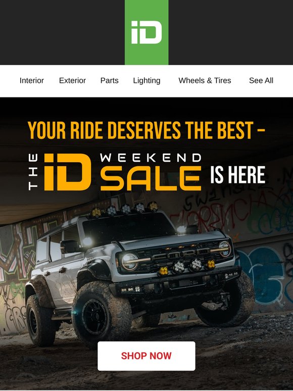 🚗 Turn the Weekend Into a Win - Save Up to 40%