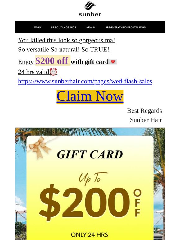 Alert, Your Gift Card will expire soon!