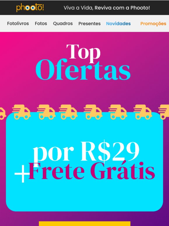 🚚 Corre! Frete Grátis + Preço Único de R$29