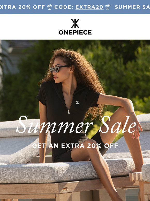 This Weekend Only: Extra 20% Off Summer Sale 🤩