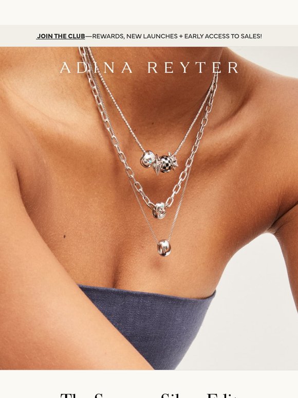 As Seen in Elle - Our Statement Silver