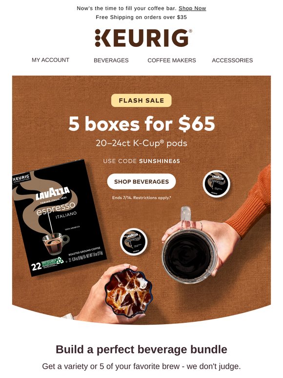 Time to Restock: 5 Boxes for $65