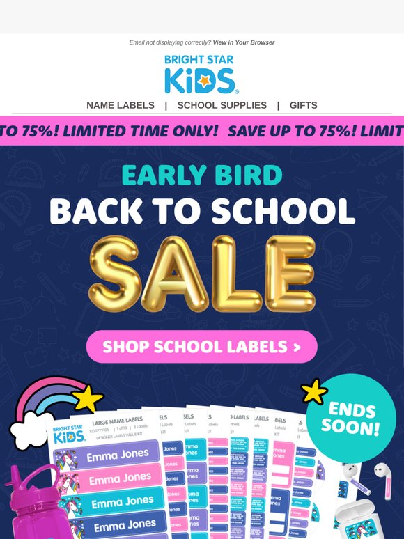 Clock’s Ticking on School Savings ⏰