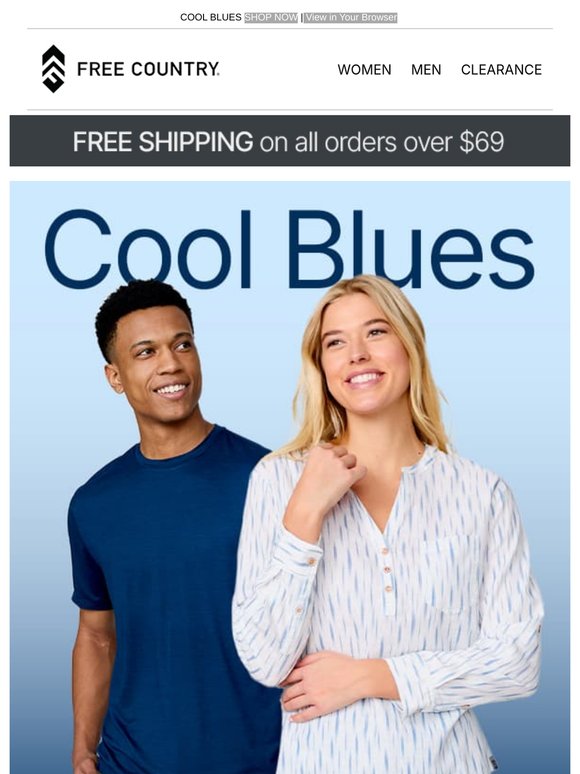 Dive into Cool Blues!