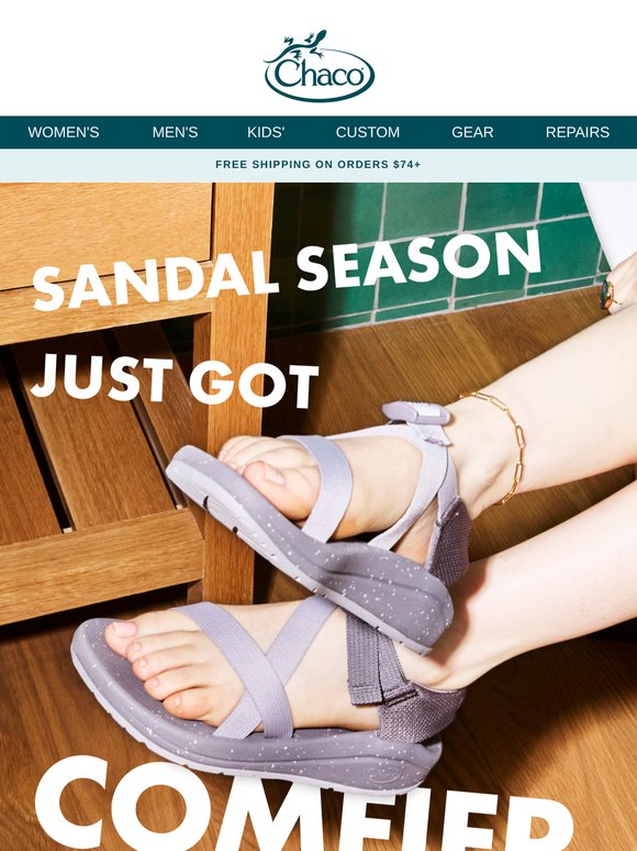 The Lightweight Sandal, Perfected