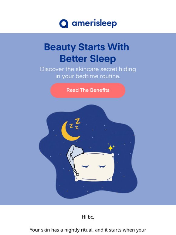 Want Better Skin? 😴✨