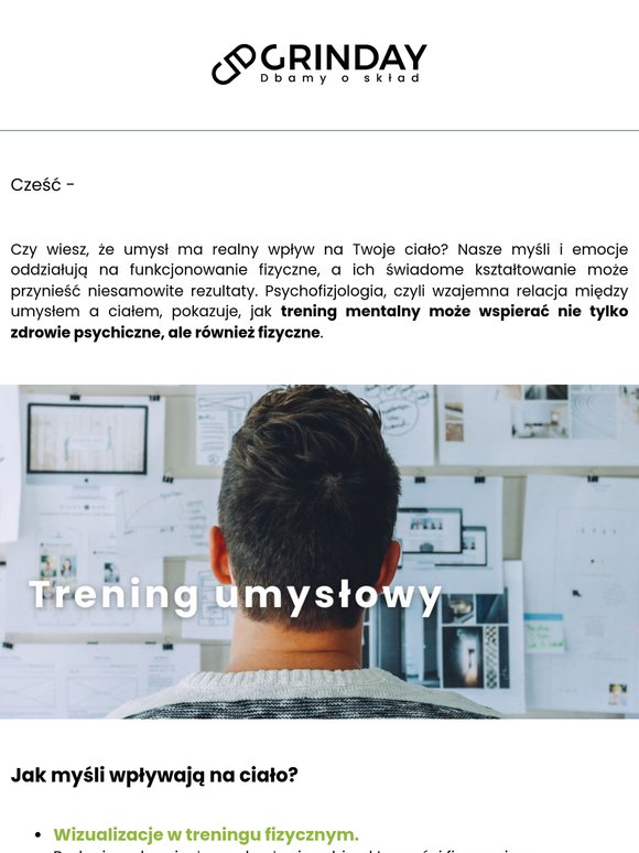 🧠 Jak wykorzystać trening umysłowy, by wzmacniać swoje ciało?