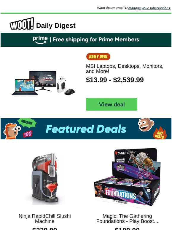 Daily Digest: MSI Laptops, Desktops, Monitors, and More! and more!