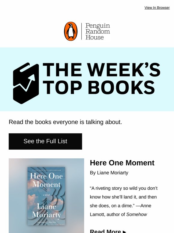 This Week’s Most Popular Books Are …