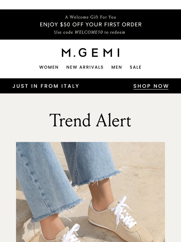 It’s Here! Shop Our Brand-New Sneaker