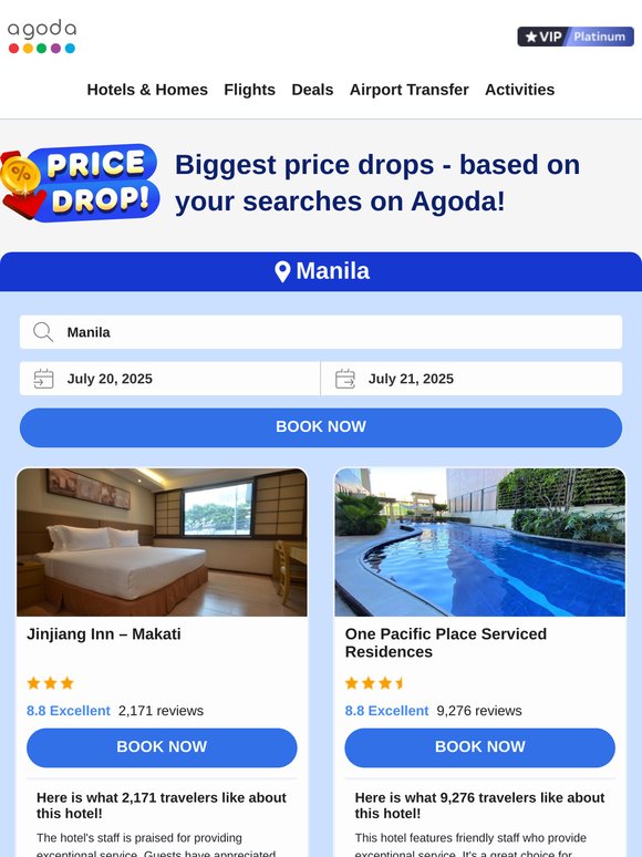 —, top price drops in Manila, selected for you!
