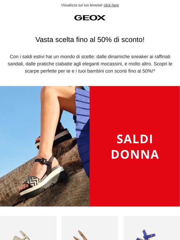 Sconti fino al 50%: trova il tuo stile estivo!