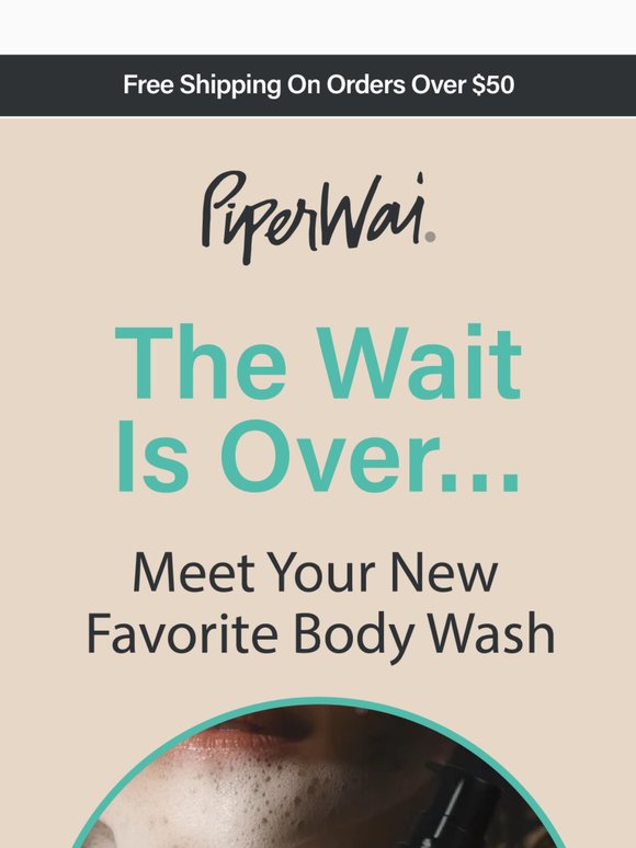 Bigger. Better. NEW Body Wash! 💧