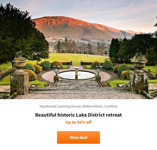 Secret Escapes Sunday best too good? True. Milled