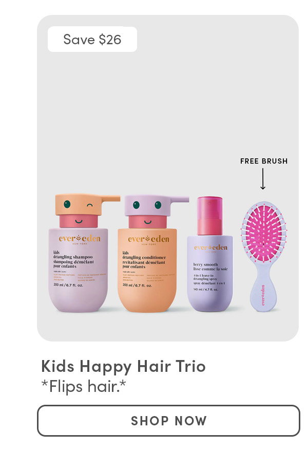 Shop Kids Happy Hair Trio