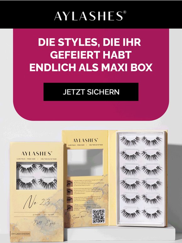Zurück aus dem Adventskalender – jetzt als Maxi Box 🎁