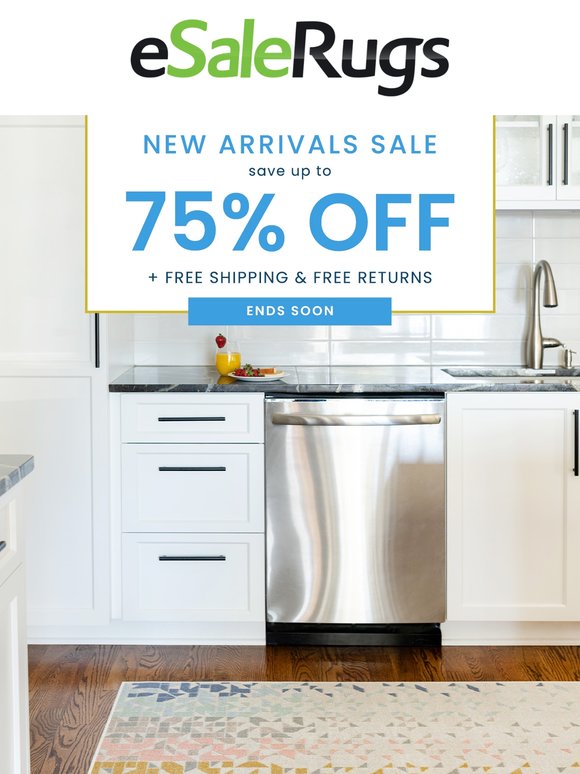 New Arrivals Sale Ends Soon: Up to 75% Off On Our Hottest Items!