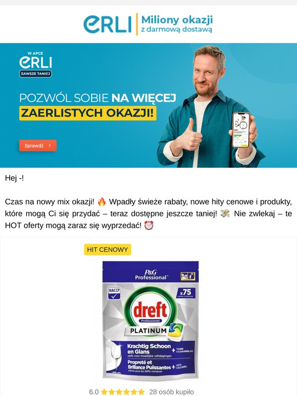 Nowy MIX OKAZJI! Sprawdź, co przeceniliśmy 🎯