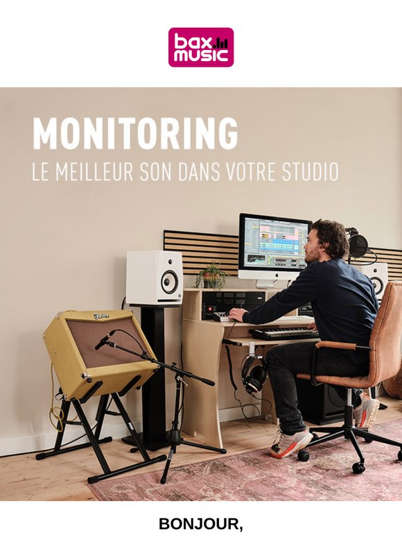 Le meilleur son dans votre studio
