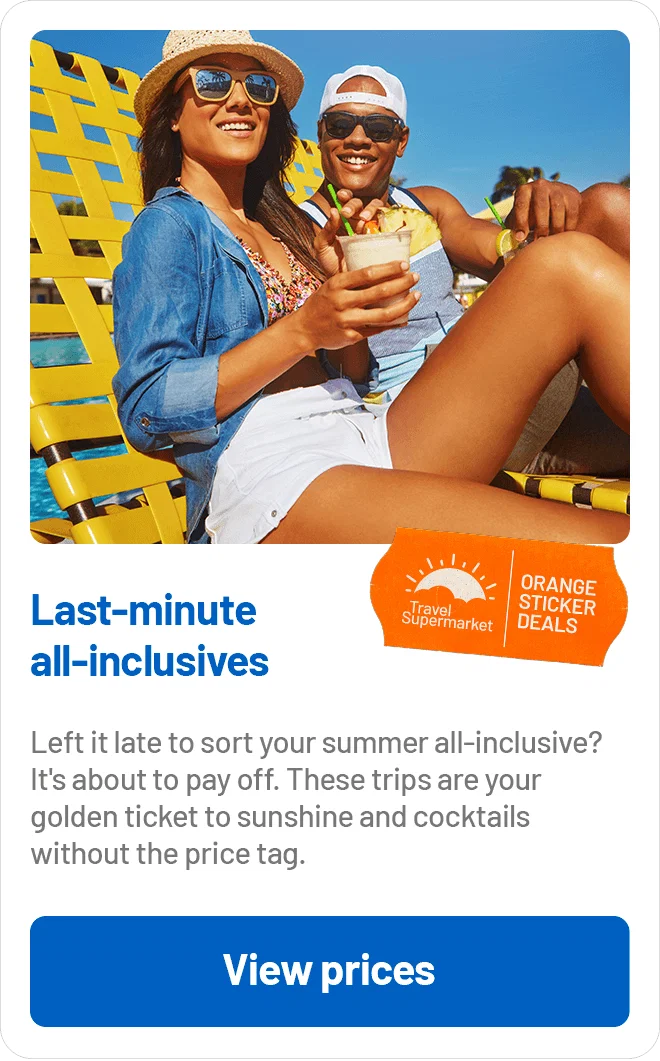 Last-minute all-inclusives
