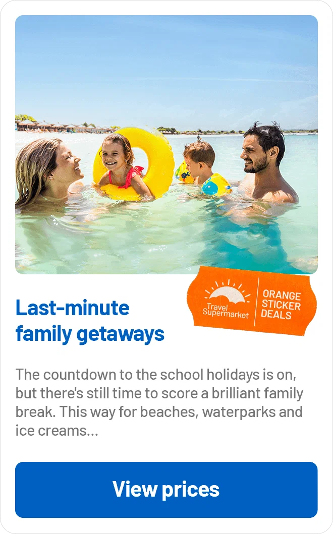 Last-minute family getaways